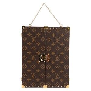 Louis Vuitton Monogram Home Mirror Gi0554 Brown